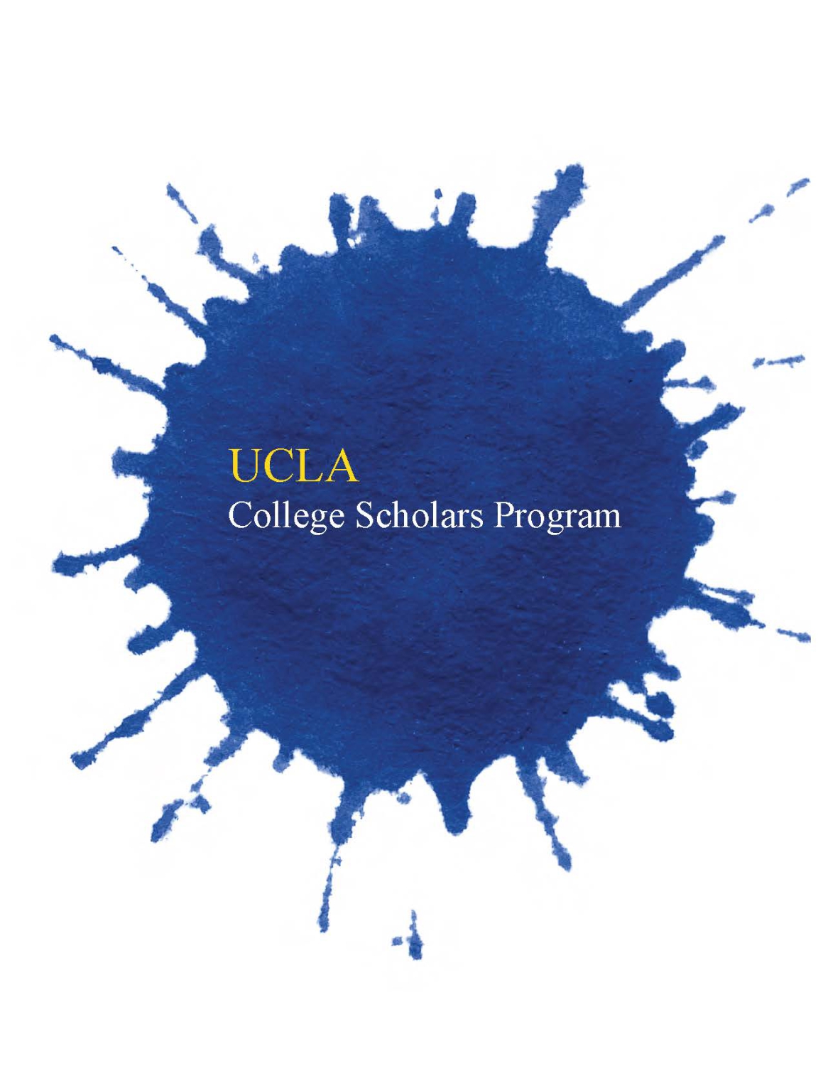 College Scholars UCLA Honors Programs